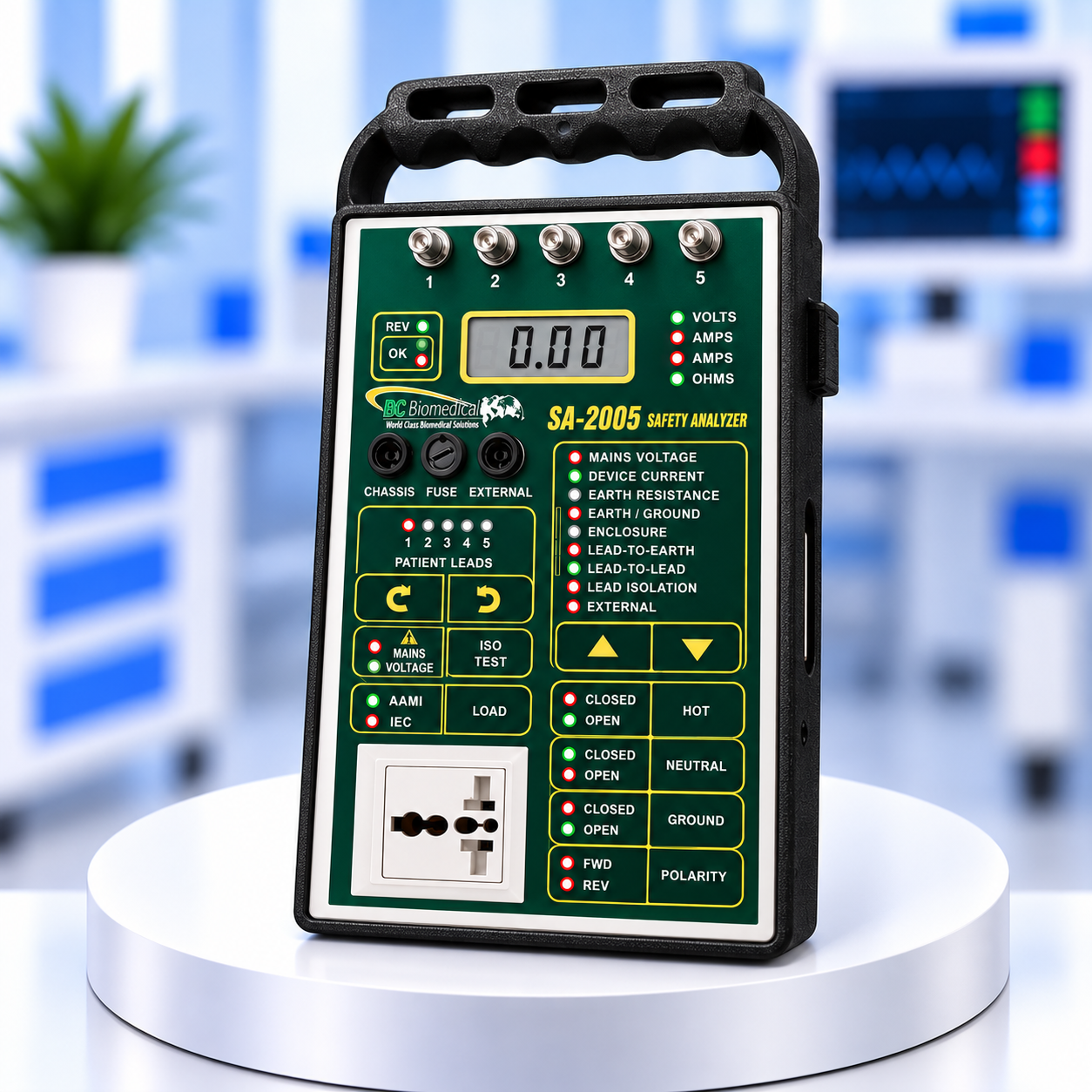 Analizador-de-Seguridad-Eléctrica SA-2005 Analizador de seguridad eléctrica SA 2005 - Imagen 1