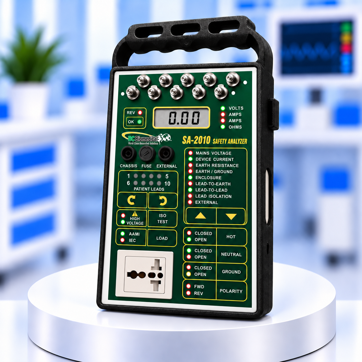 Analizador-de-Seguridad-Eléctrica SA-2010 Analizador de seguridad eléctrica SA 2010 - Imagen 1